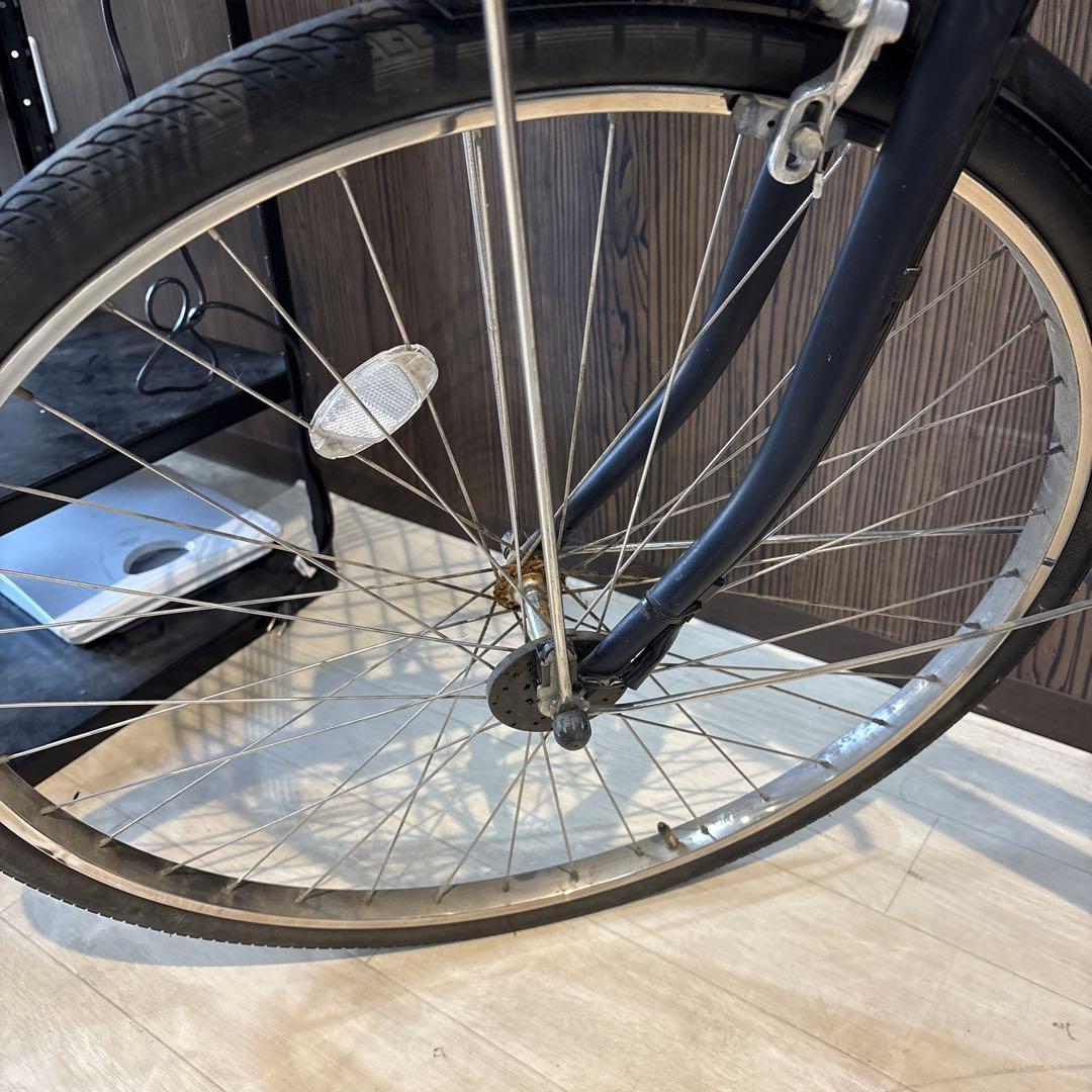 電動アシスト自転車 シティタイプ 前カゴ付き