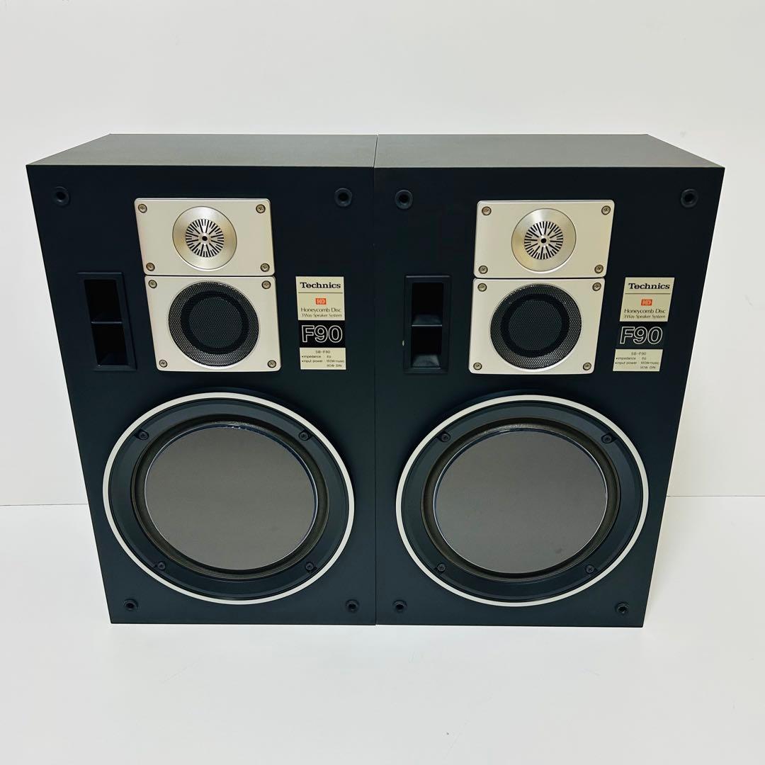 【希少レア】Technics 3Wayスピーカー ペア SB-F90 美品