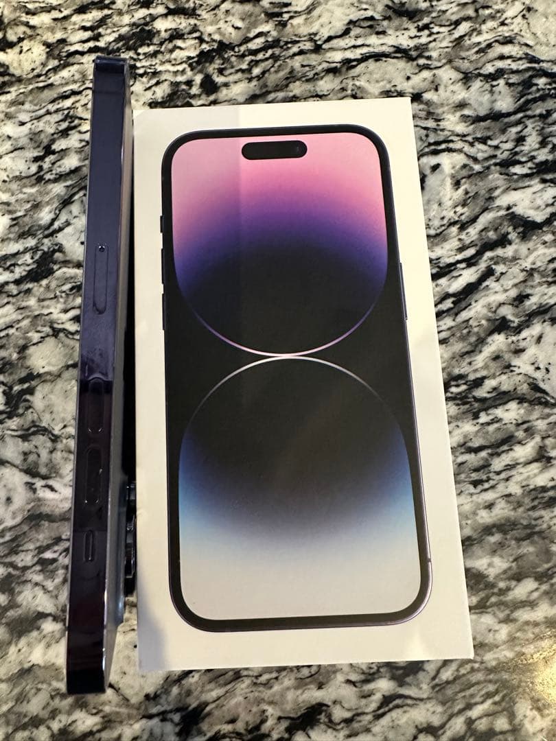 iPhone 14 Pro ディープパープル　simフリー