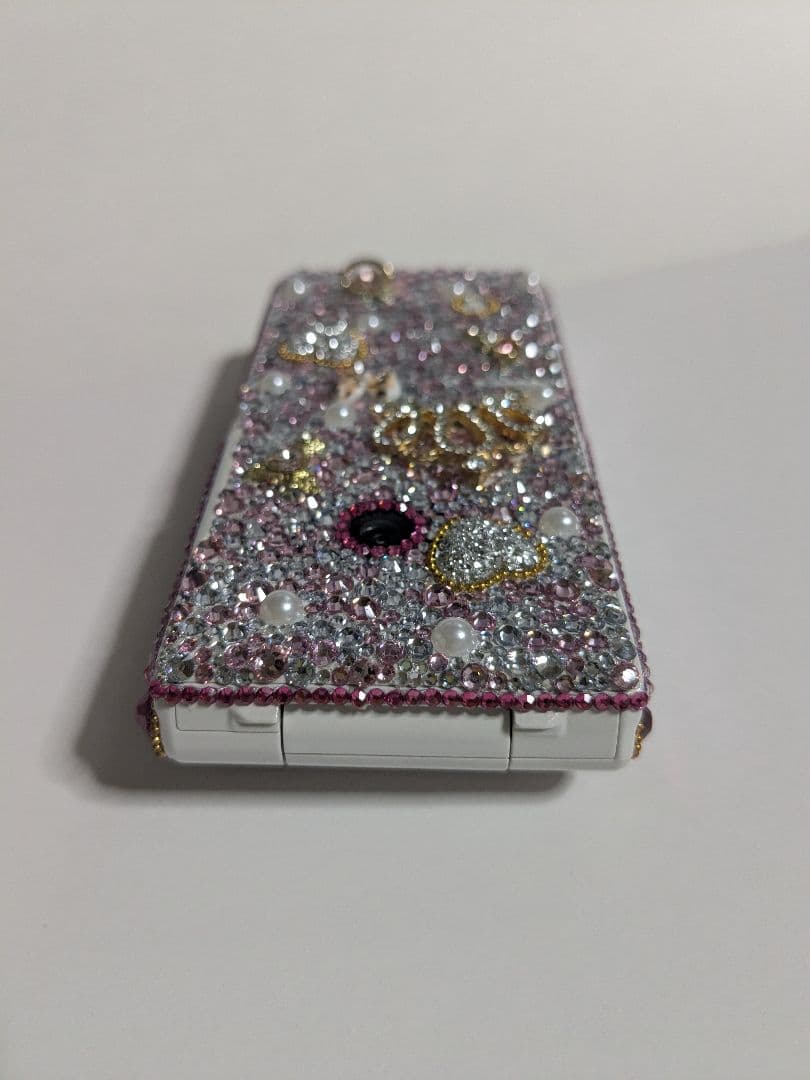 【ハート】デコ電/平成レトロ/ガラケー/ギャル/GAL/キティ/凸電