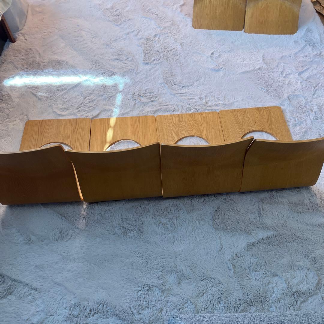 天童木工　座椅子　6脚セット　綺麗