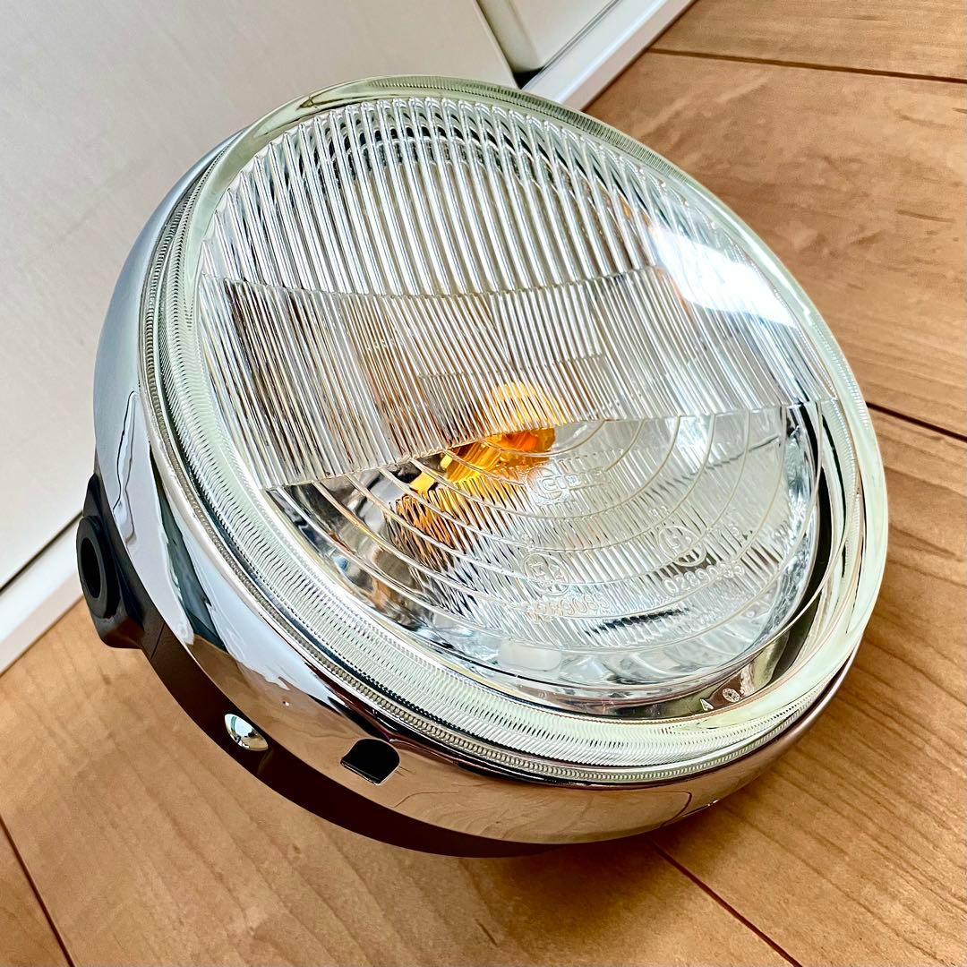 当時物 シビエ 凹み ヘッドライト CIBIE 極美品 マーシャル