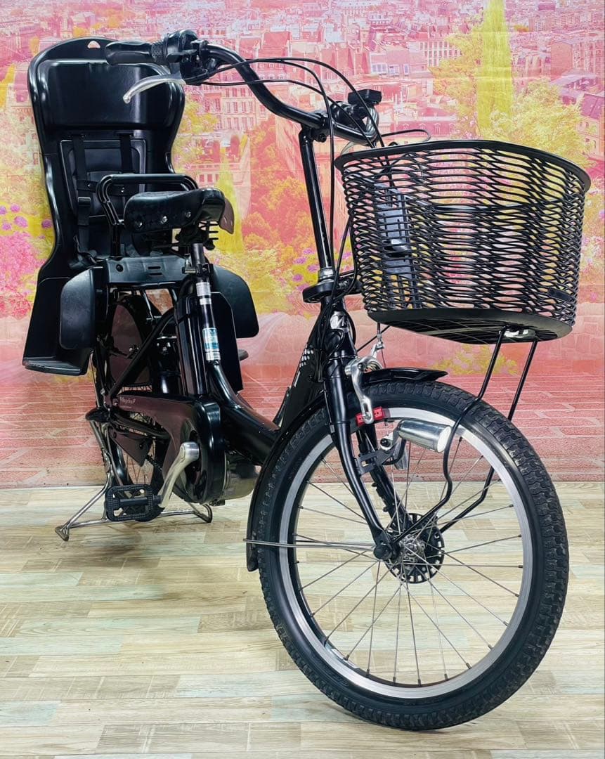 ZK3365 電動自転車 ブリヂストン 子供乗せ 20インチ 送料無料