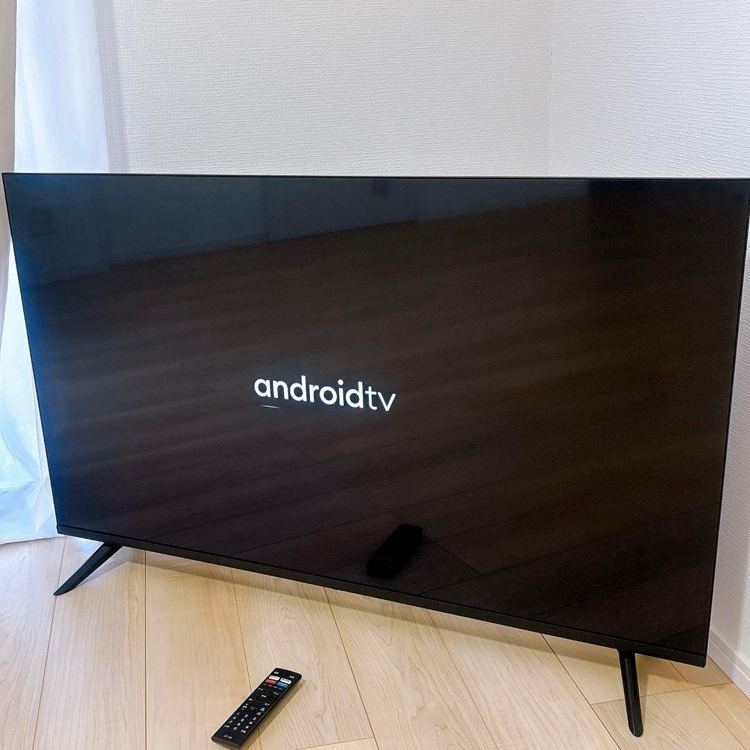 ★初期化済★4K チューナーレススマートテレビ 50インチ2022年製HDR画質