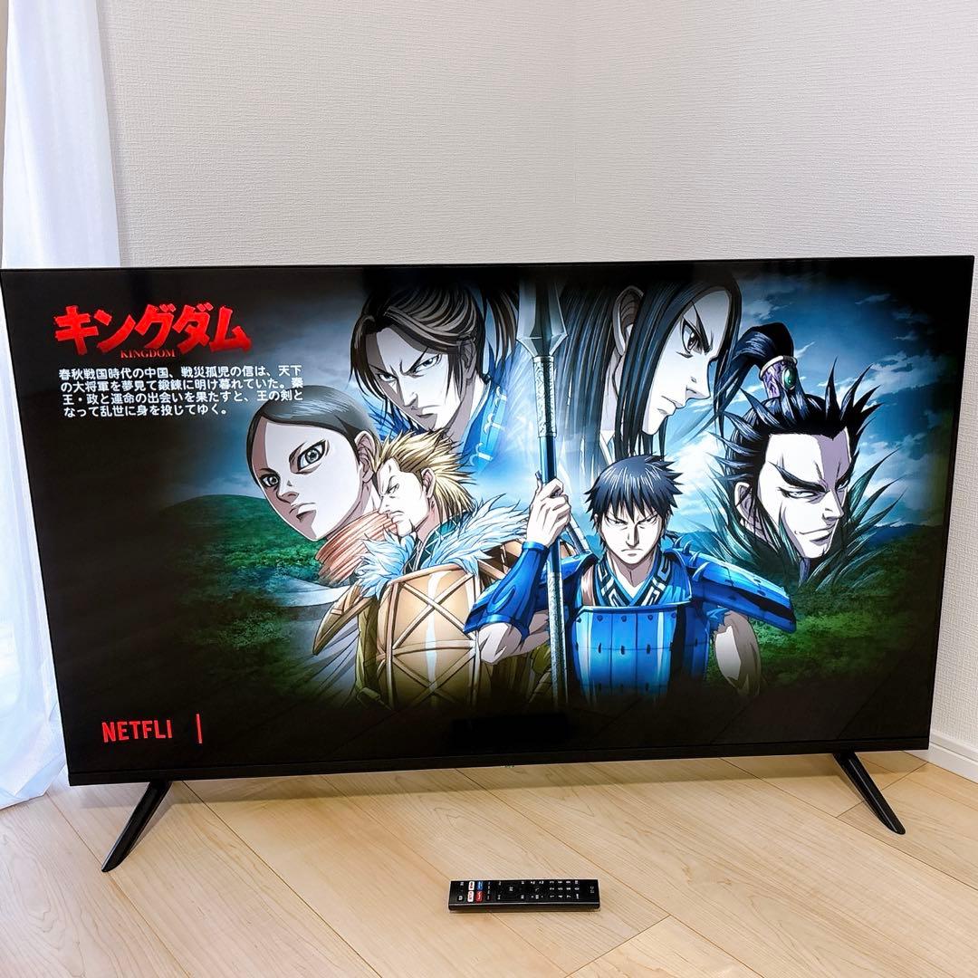 ★初期化済★4K チューナーレススマートテレビ 50インチ2022年製HDR画質