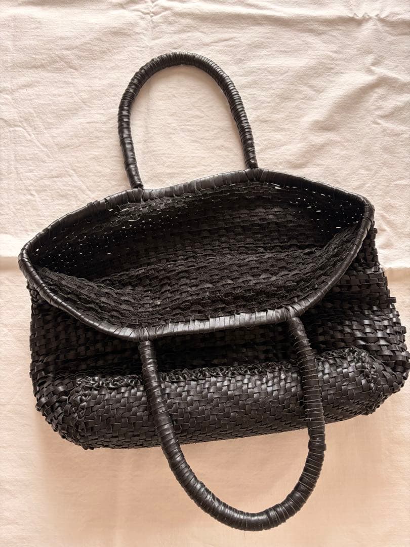 レザー　かごバッグ　メッシュバッグ　本革　検）トゥモローランド