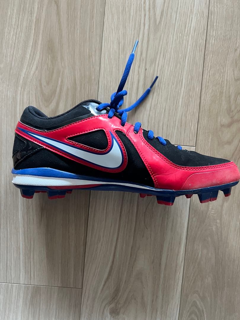 Nike スパイク　ブラック/レッド　26.0cm