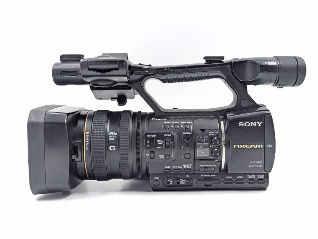 プロ向け AVCHD NXCAMカムコーダー HXR-NX5J