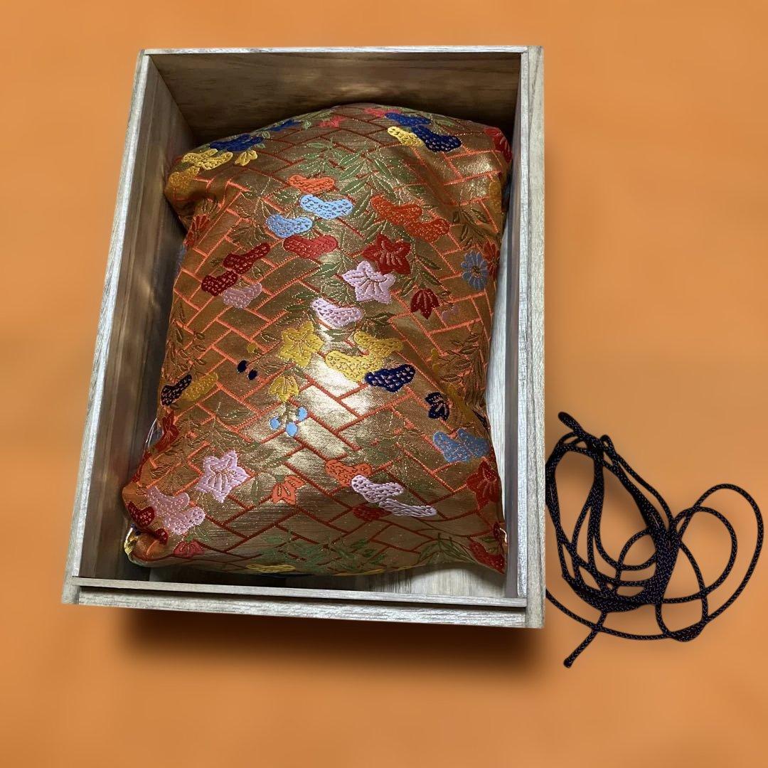 能面　小面　こおもて　木彫り　手彫り　桐箱