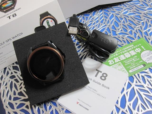 ボイスキャディ T8 VOICE CADDIE GPSゴルフウォッチ