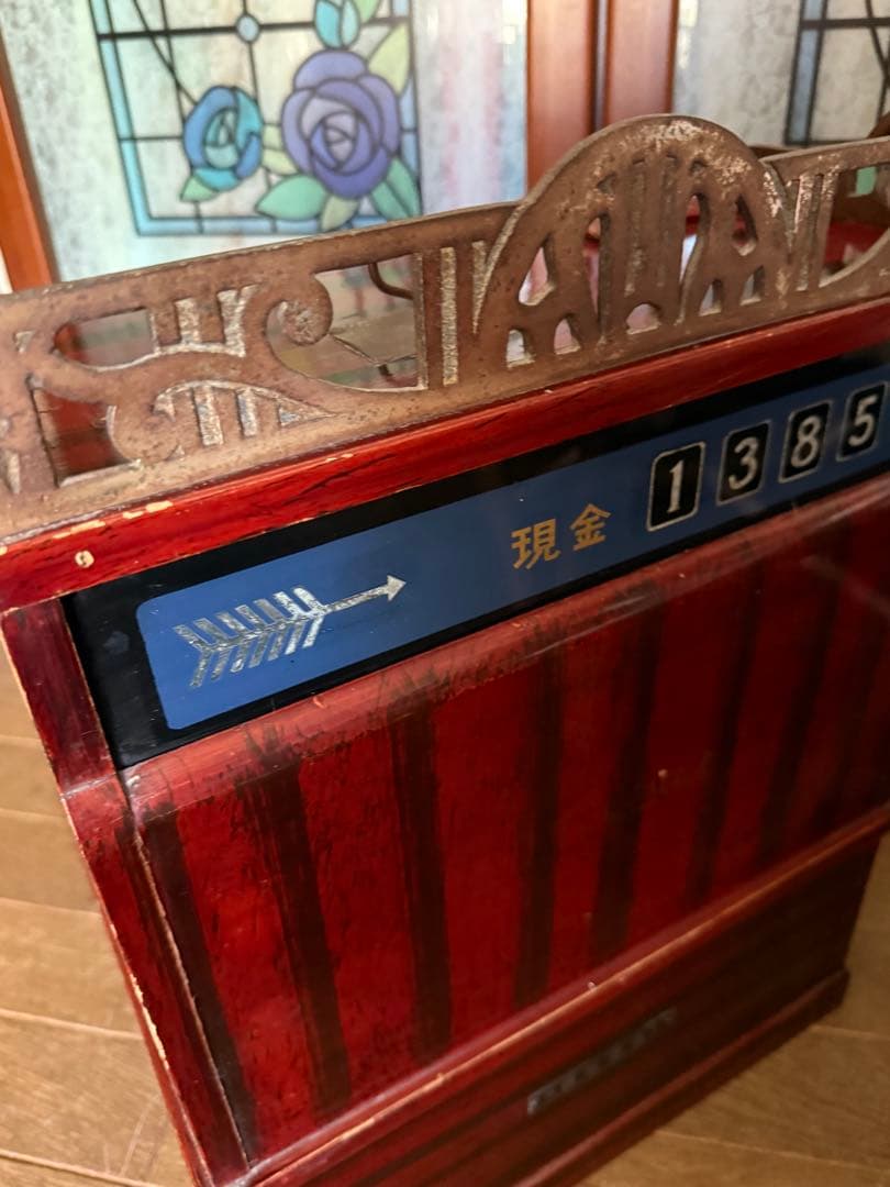 こうぴアンティークレジスター自動金銭分類器 レア MIKUNI 貯金箱