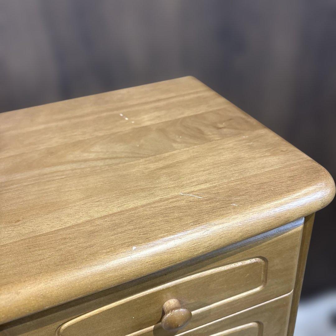 カリモク　スリッパラック　ナチュラルウッド キャビネット