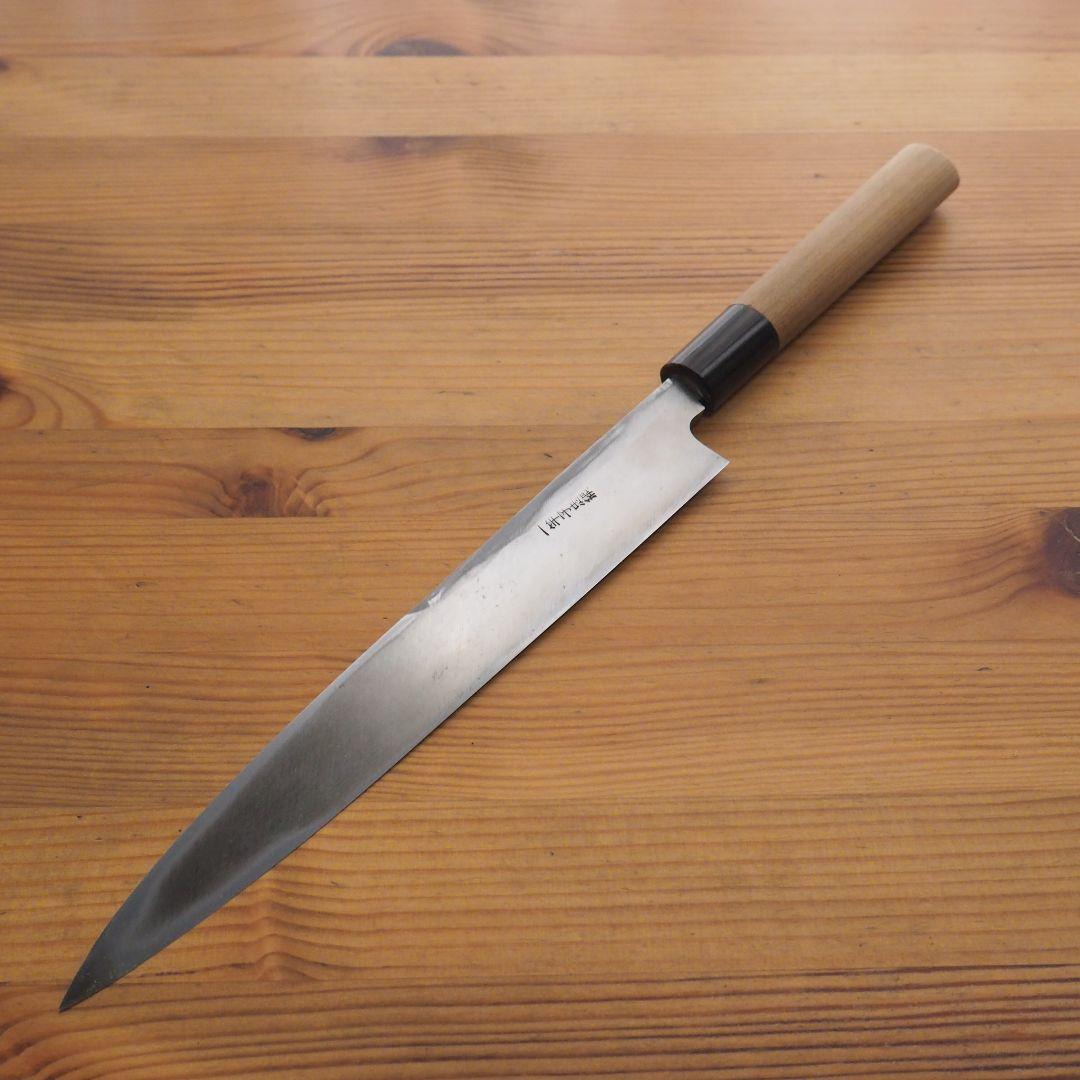 柳刃包丁　一竿子忠綱作　240mm