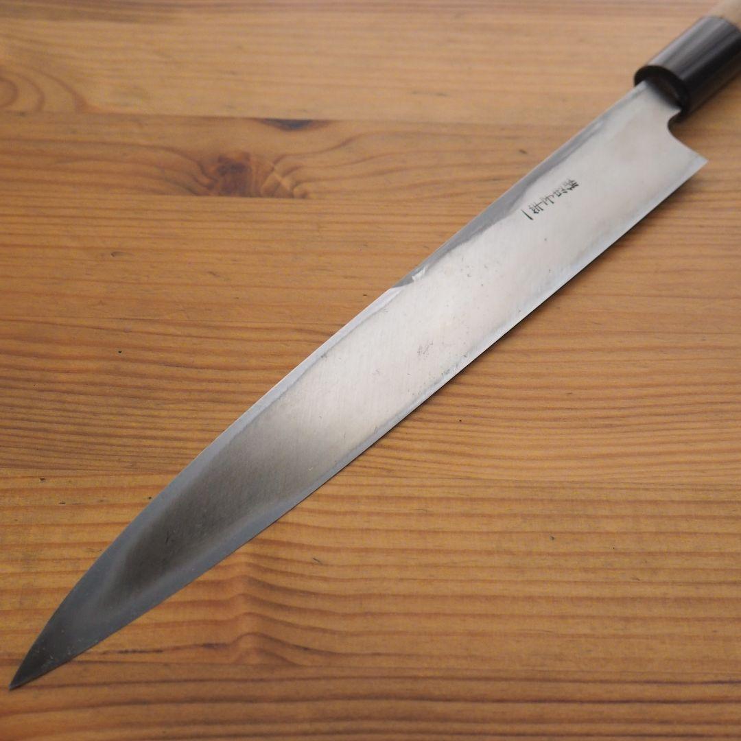 柳刃包丁　一竿子忠綱作　240mm