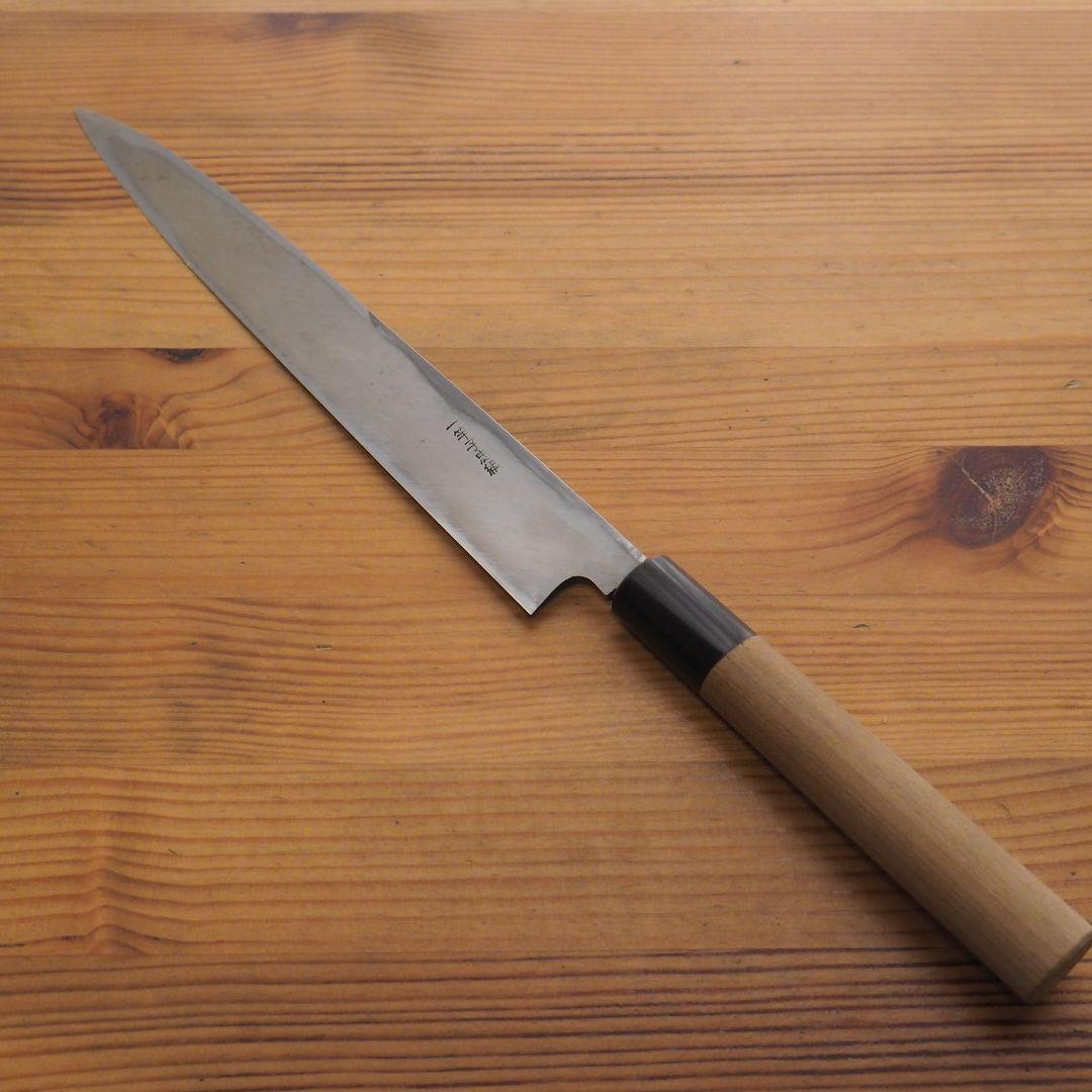 柳刃包丁　一竿子忠綱作　240mm