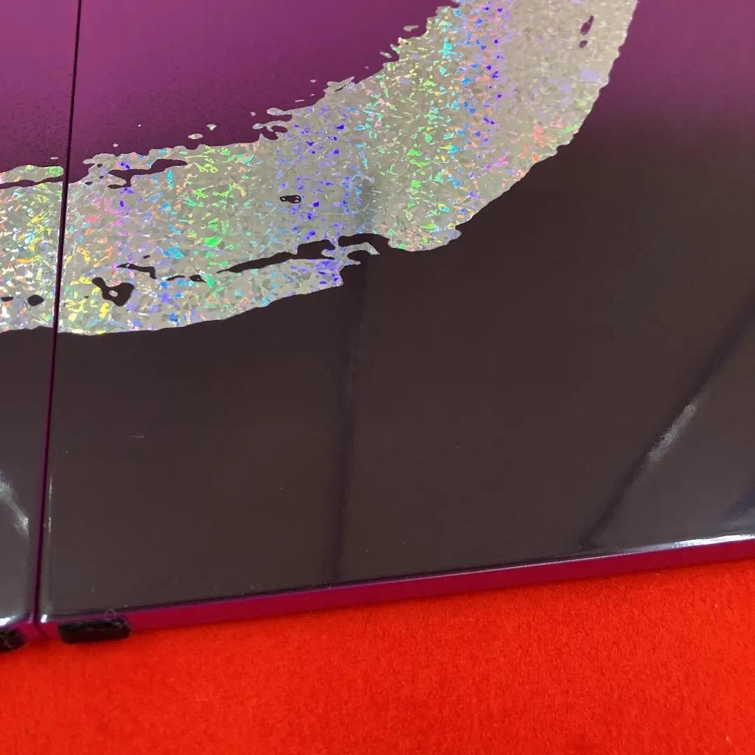 F25-6 山本寛斎雛飾り　雛飾り台屏風のみ　雛人形台屏風　ひな人形　巾75㎝位