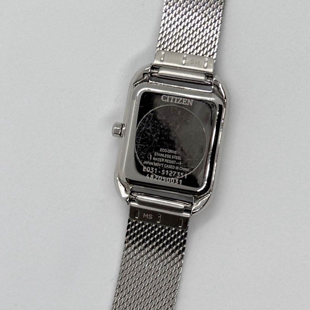 CITIZEN シチズン レディース 腕時計 4ポイントダイヤモンド ソーラー