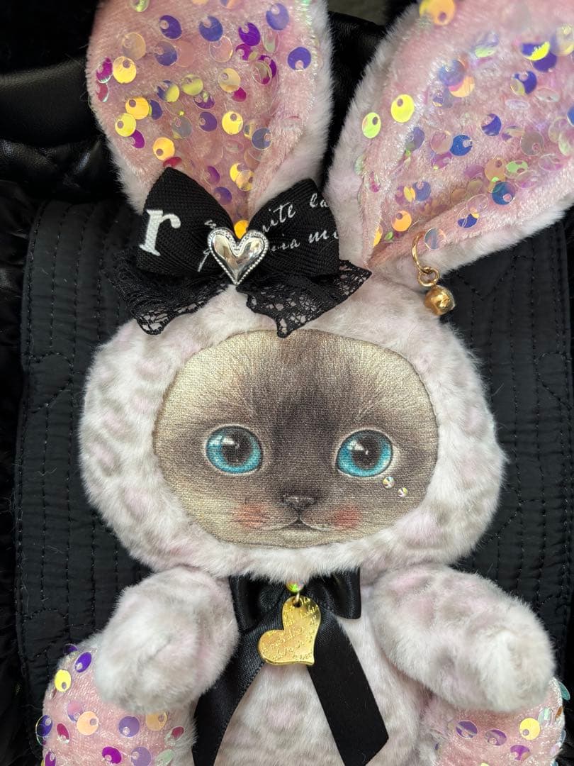 f*0様 コヤンイサムチョン　ハンドメイド　丸底巾着バッグ　クラウディちゃん