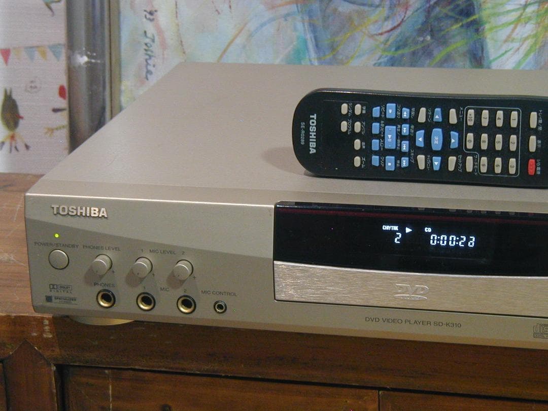 ★東芝 SD-K310J(N) DVDプレーヤーです。当時93450　動作良好★