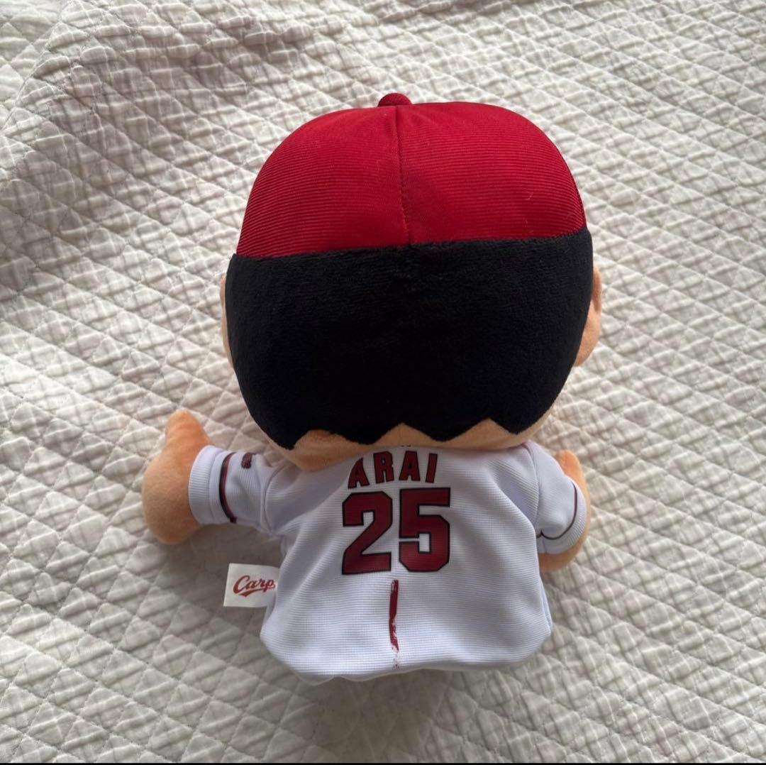 広島東洋カープ　特大スライリー　新井ハンドパペット