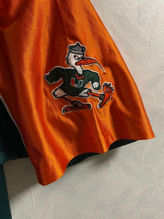 Miami Hurricanes フットボールシャツ XL マイアミハリケーンズ