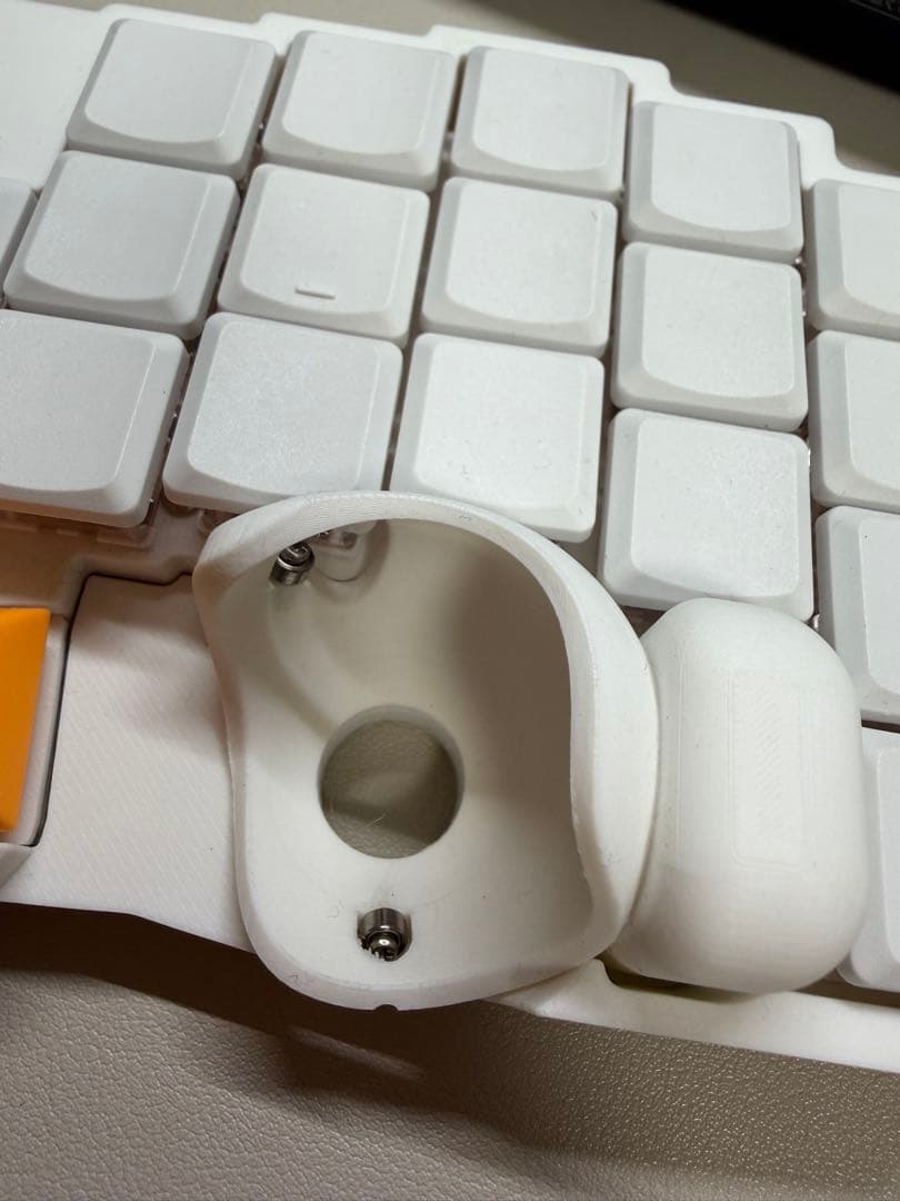 【Roba】分割キーボード　無線　キーキャップ付き