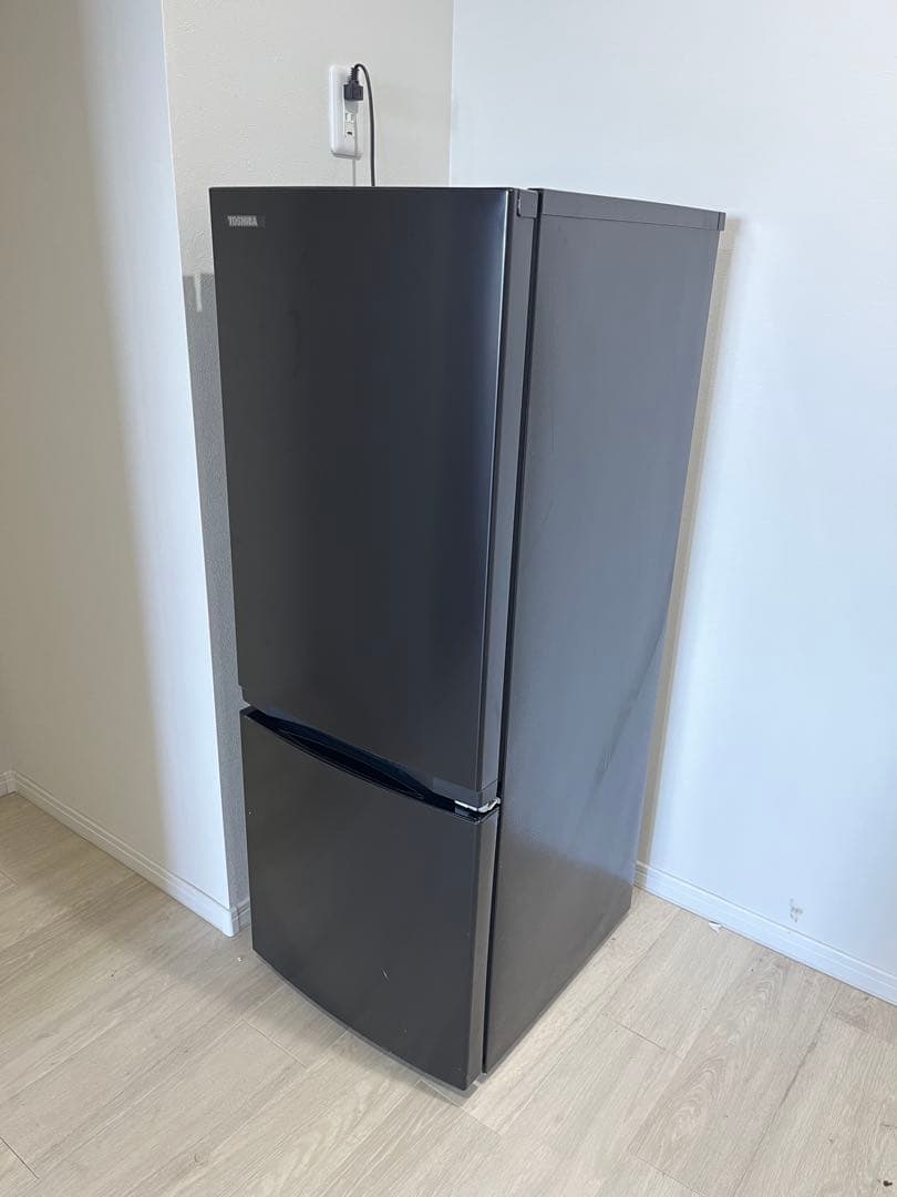 【送料込】TOSHIBA 東芝GR-T15BS(K) ノンフロン冷凍冷蔵庫