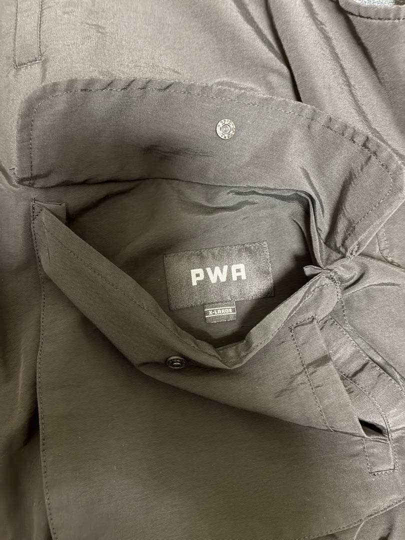 PWA WIND-STOP RV VEST BLACK プア　リバーシブルベスト