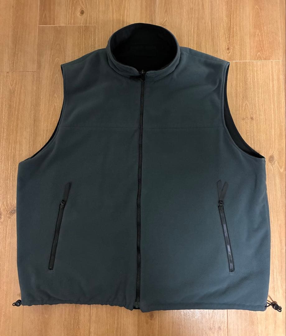 PWA WIND-STOP RV VEST BLACK プア　リバーシブルベスト