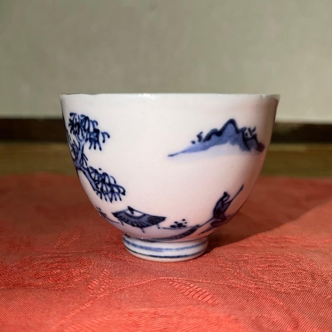 煎茶道具　煎茶碗　5客セット　大明成化年製　お値下げしました