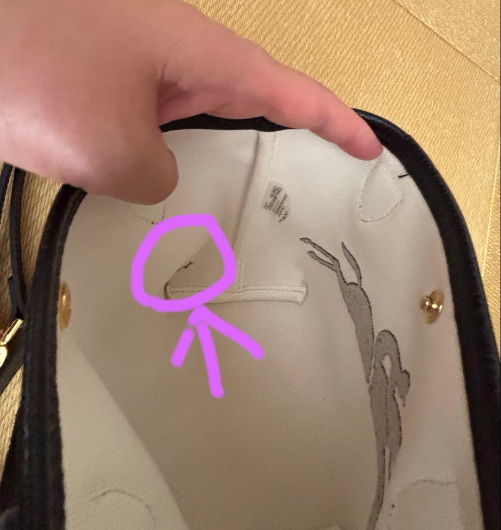 ロンシャンかごバッグ スカーフ付き