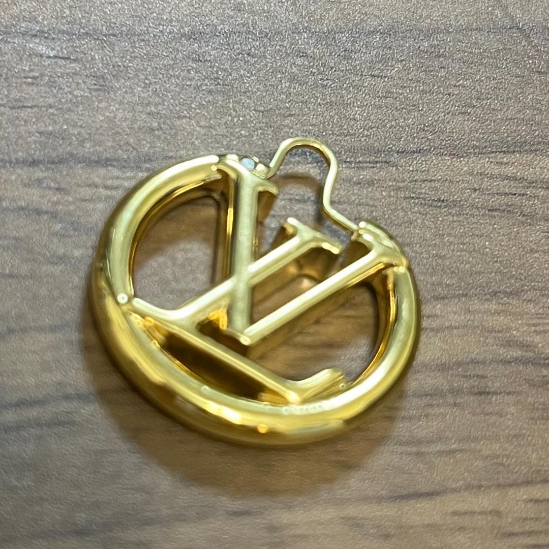 Louis Vuitton ヴィトン ルイーズ ブックル ドレイユ ピアス 片耳