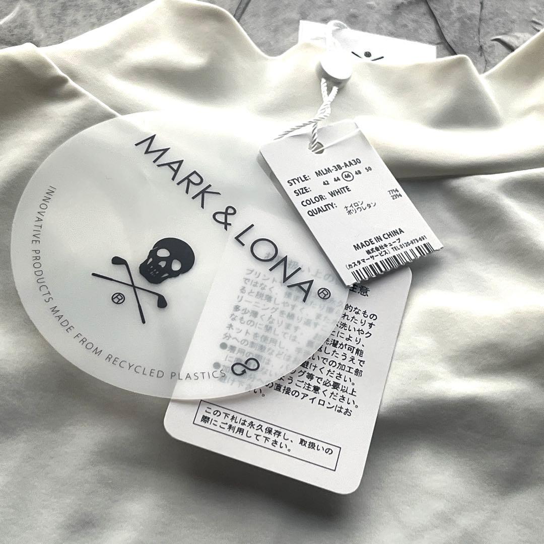 新品　2023ss 高年式　MARK&LONA モックネック　Tee ゴルフ