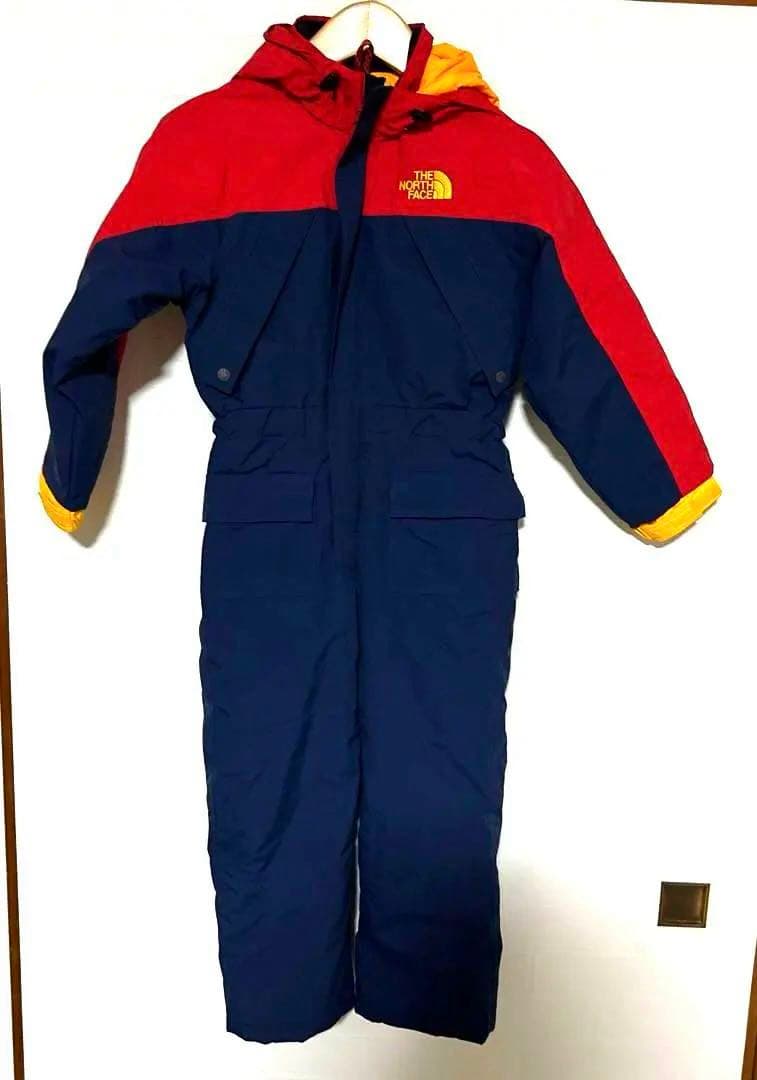 ノースフェイス スノボウェア つなぎ サーモライト 120cm 中古品