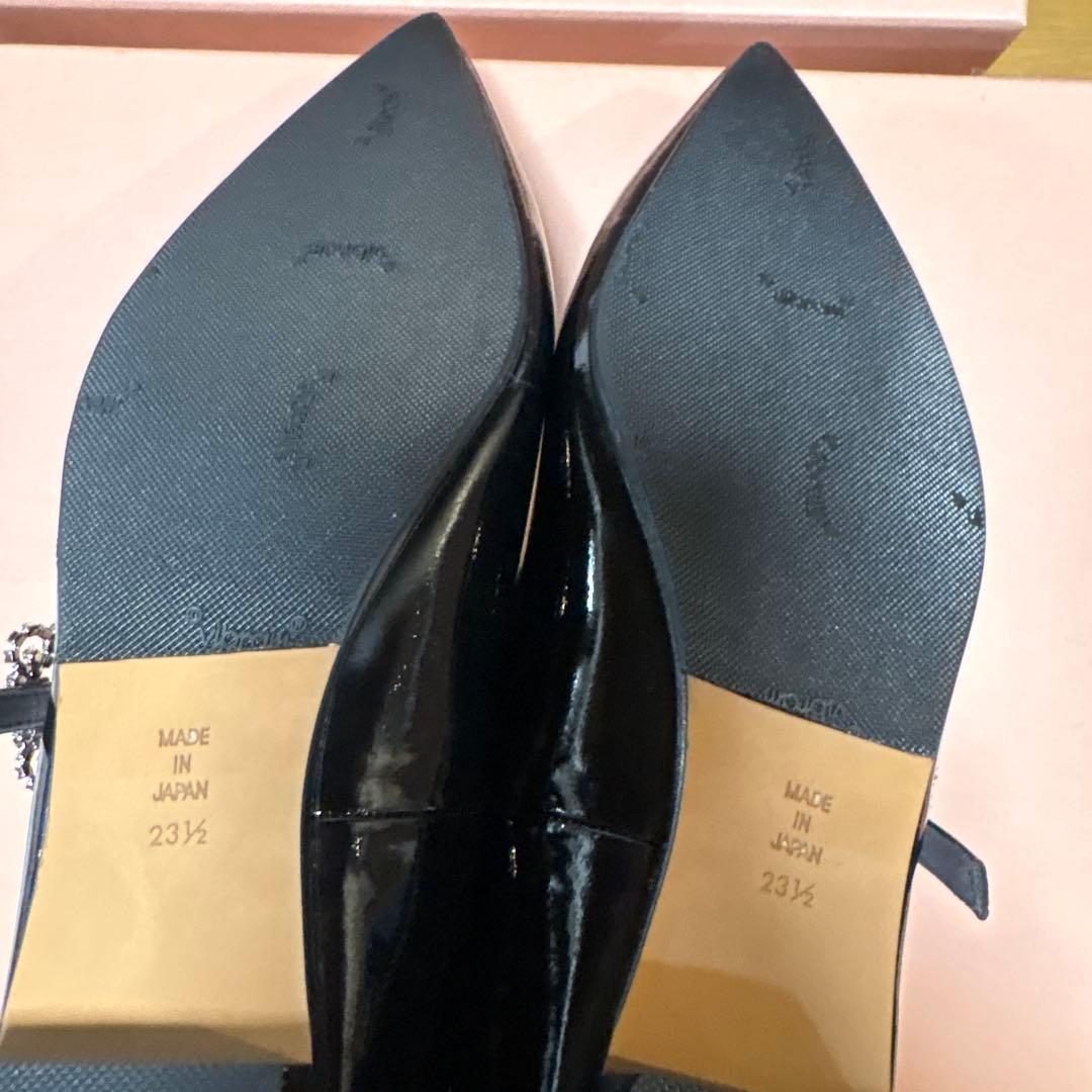【新品】OHGA MERRY JANE 23.5 ブラック