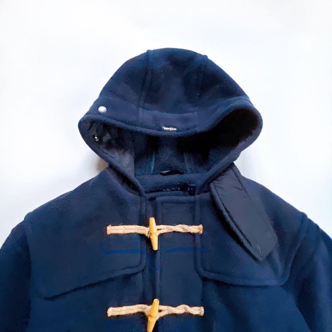 ノーティカ NAUTICA Boa Fleece Duffle Coatネイビー