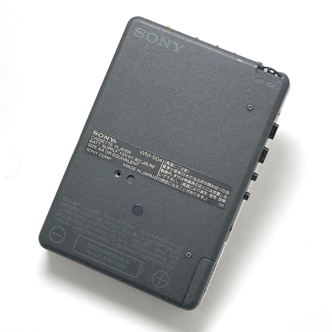きれい ソニー ウォークマン SONY WALKMAN WM-504 現状