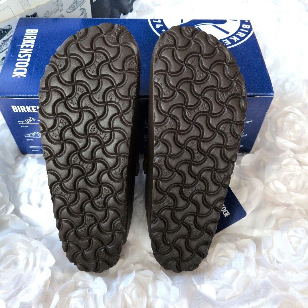 BIRKENSTOCK サボ・クロッグサンダル 37 ダークブラウン