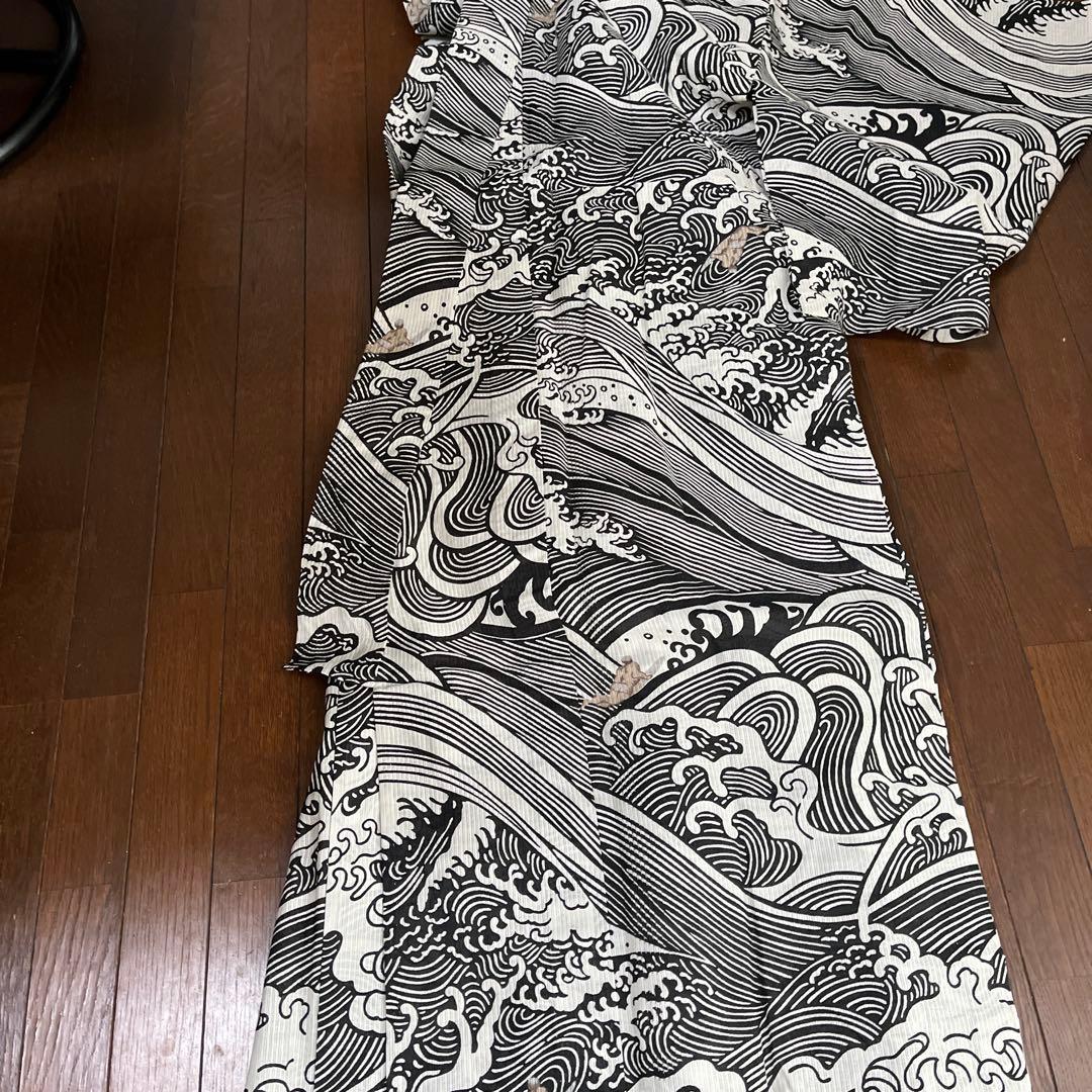 仕立て浴衣　着丈165裄丈66