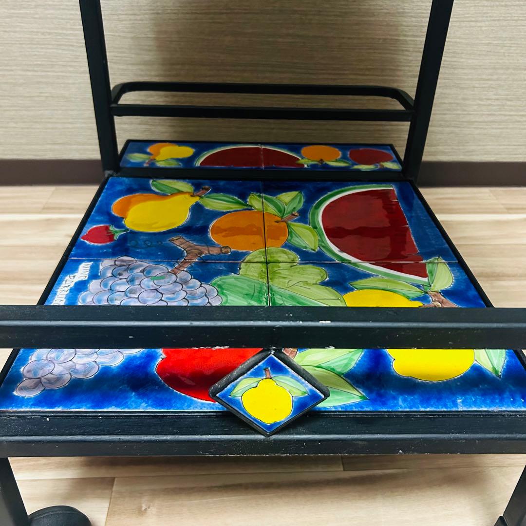 イタリア ワゴン NINO PARRUCA ワゴン トローリー ニーノパルッカ