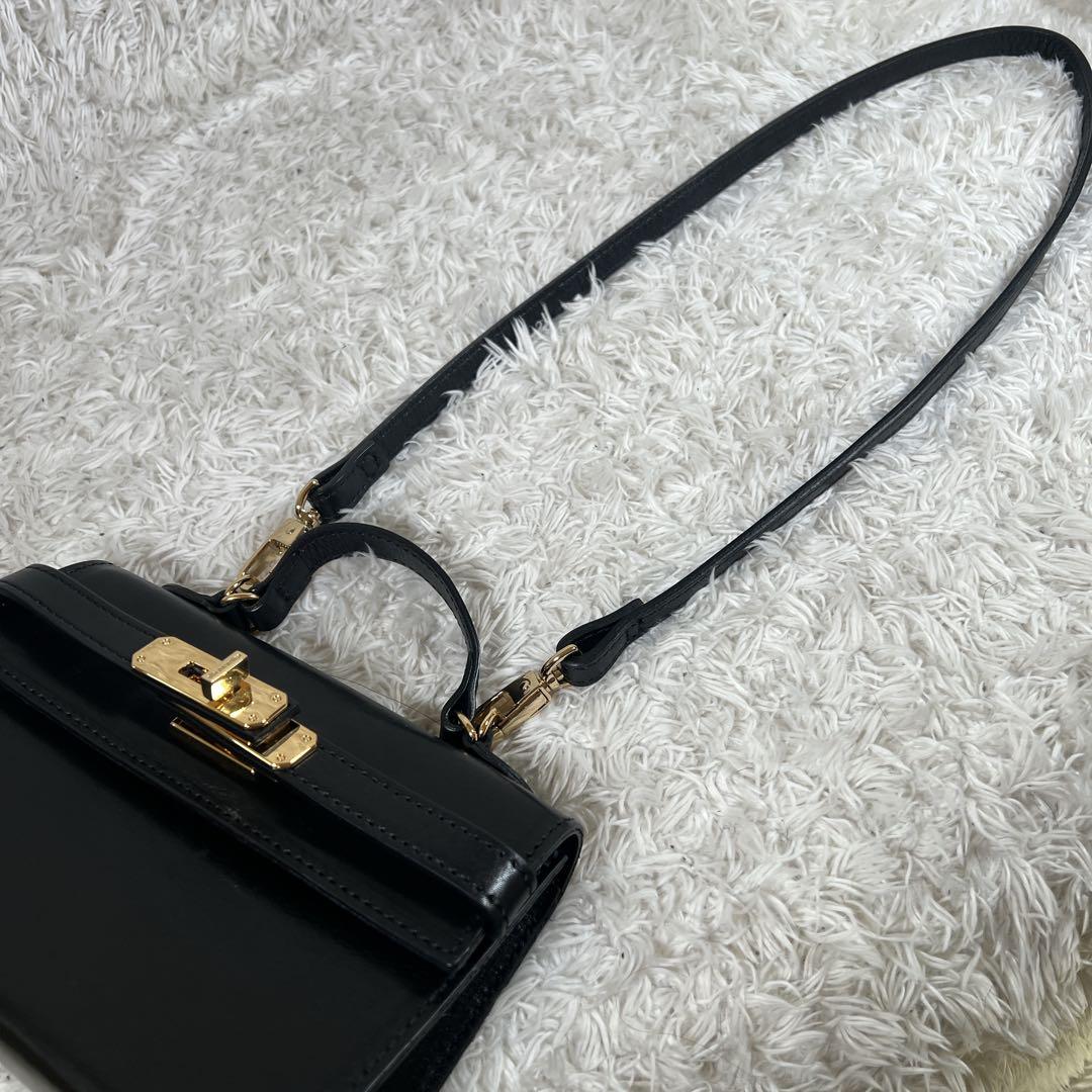 【sita parantica】クロスボディ ミニショルダーバッグ ブラック