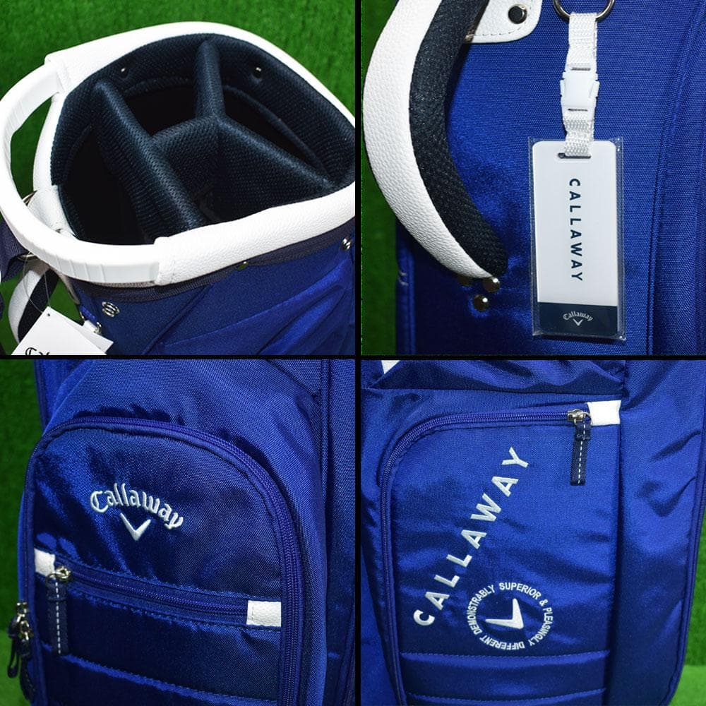 Callaway/キャロウェイ ゴルフ キャディバッグ９.５型【ネイビー】新品！