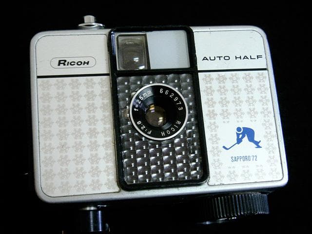 撮影可 リコー オートハーフ E 札幌オリンピック ricoh autohalf