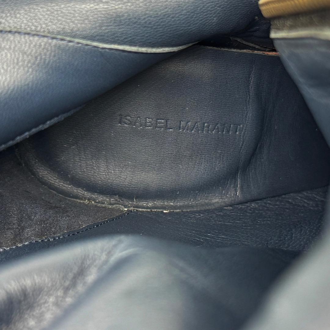 美品 ISABEL MARANT イザベルマラン サイドジップ ブーツ 36