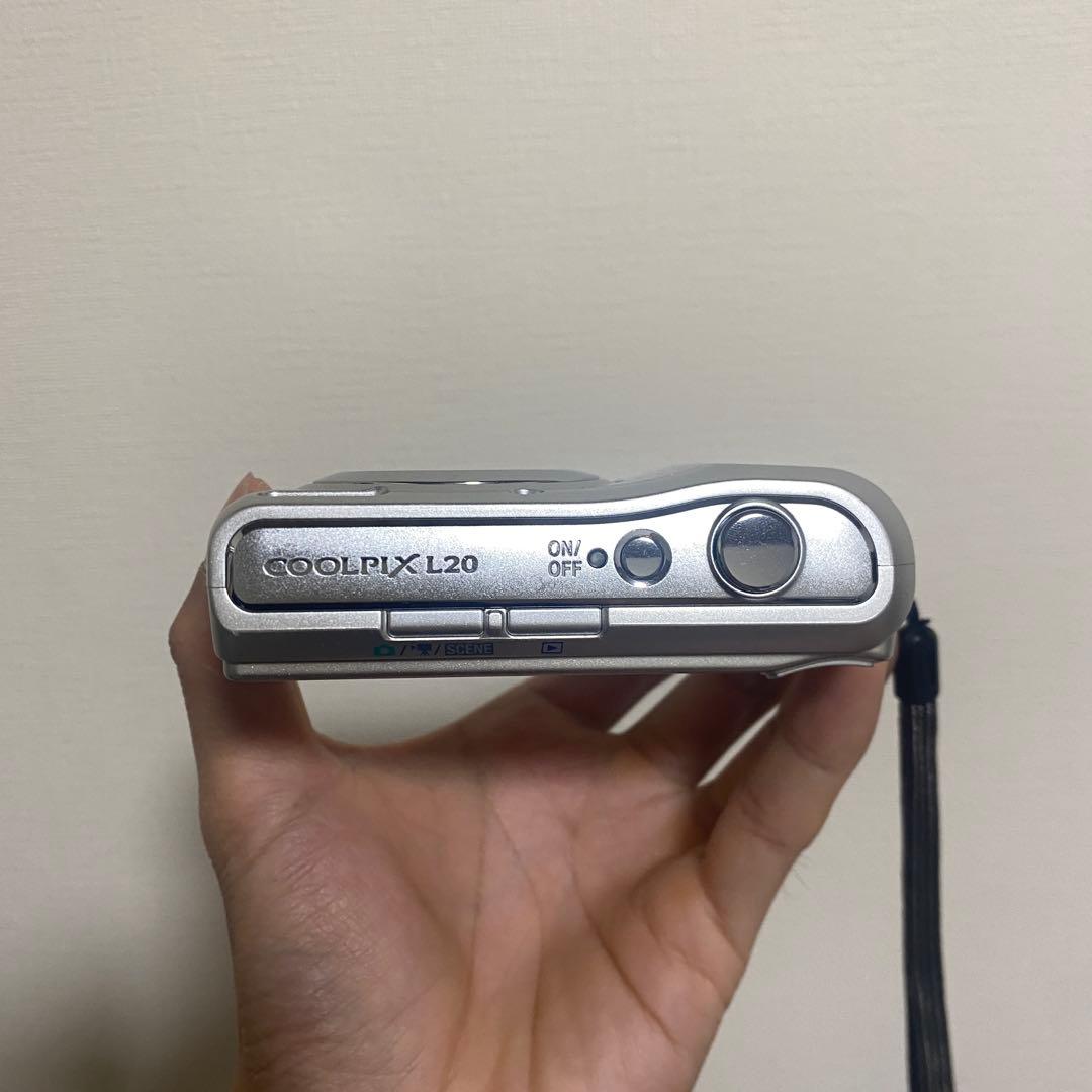 Nikon COOLPIX L20 動作確認済み CCDコンデジ単3電池対応