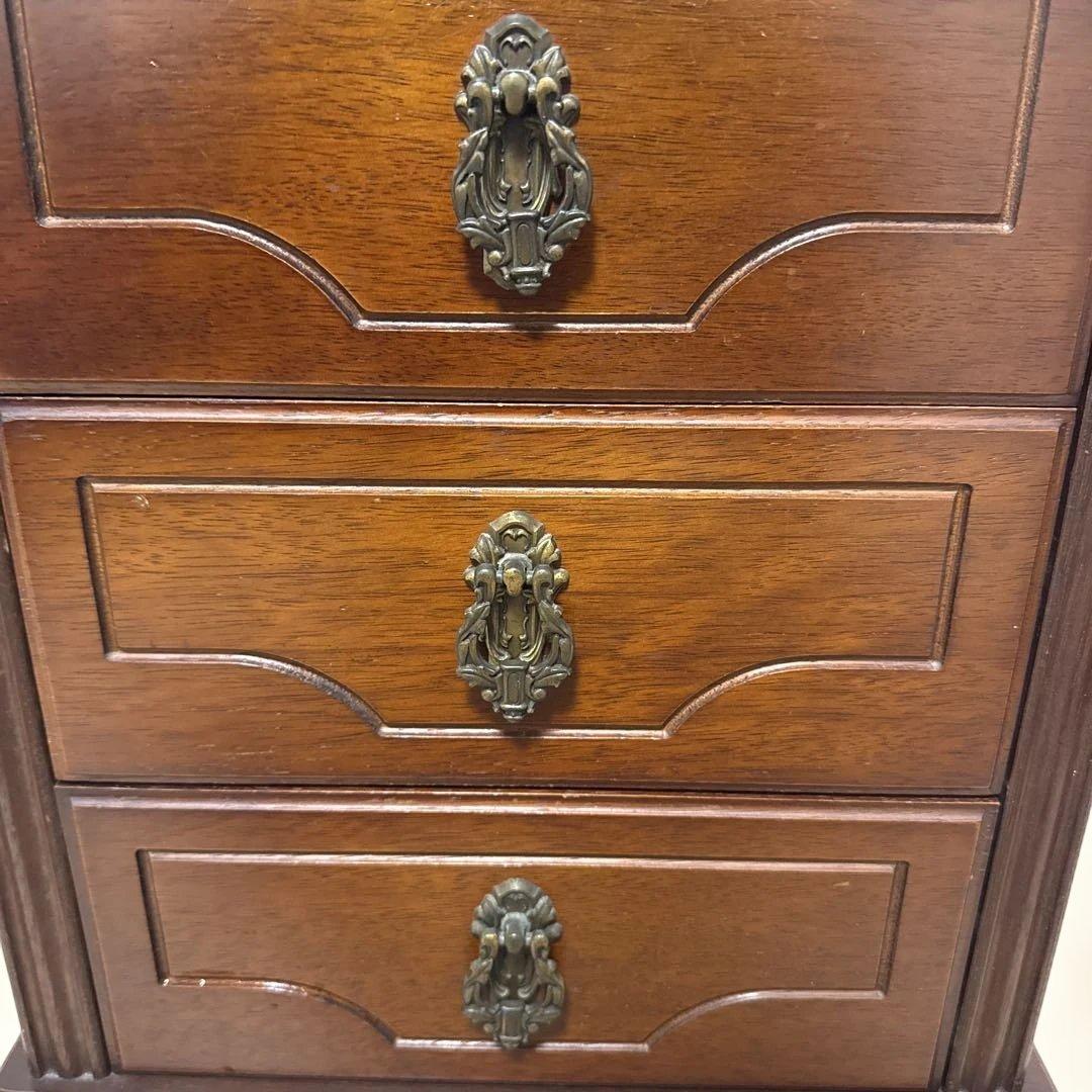 AYANO CRAFT 綾野製作所 木製 キャビネット 電話台 レトロ