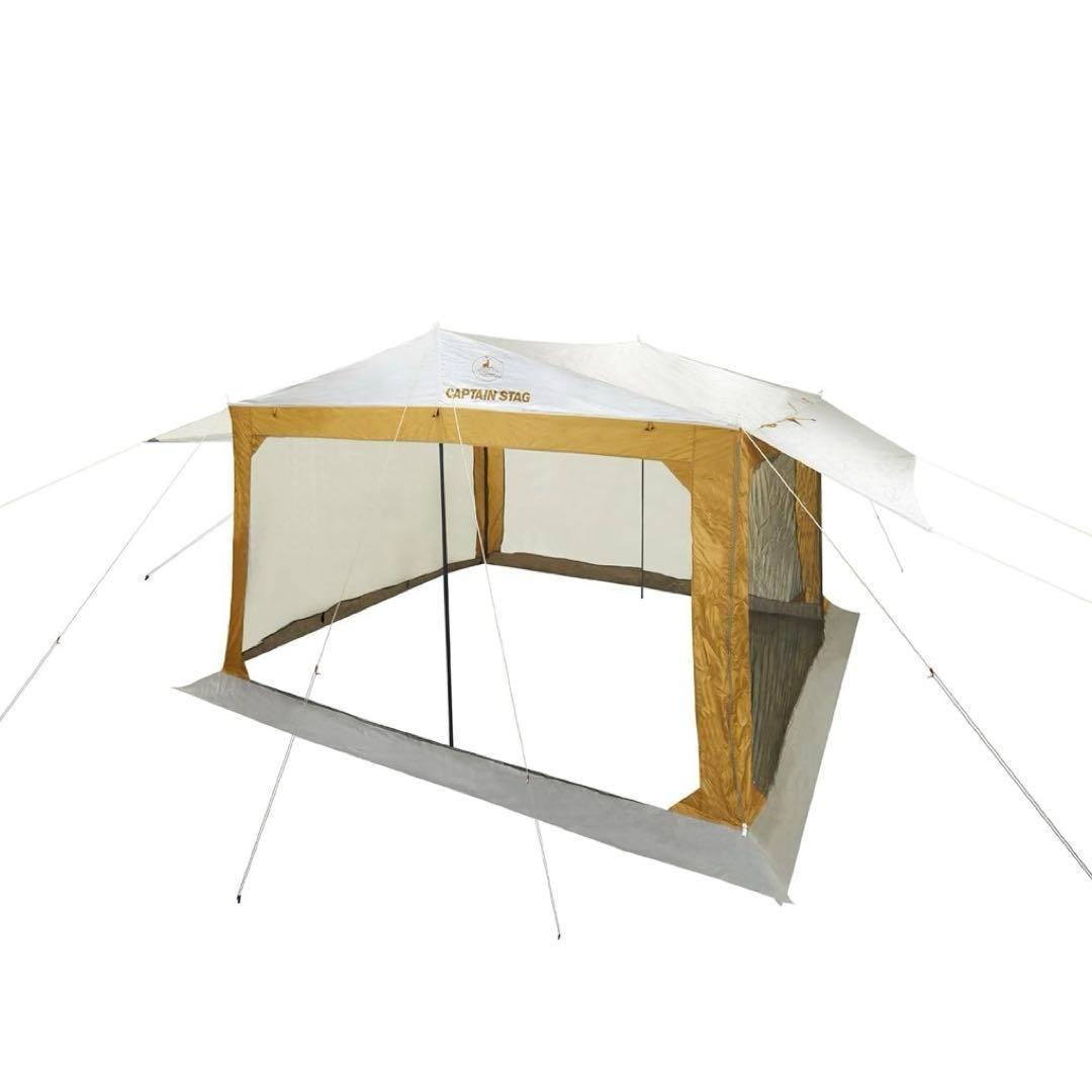 【新品】キャプテンスタッグ レジーナ M-3166 メッシュタープ テント