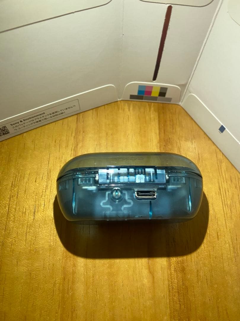 SONY WF-C710N グラスブルー スケルトン 保証付