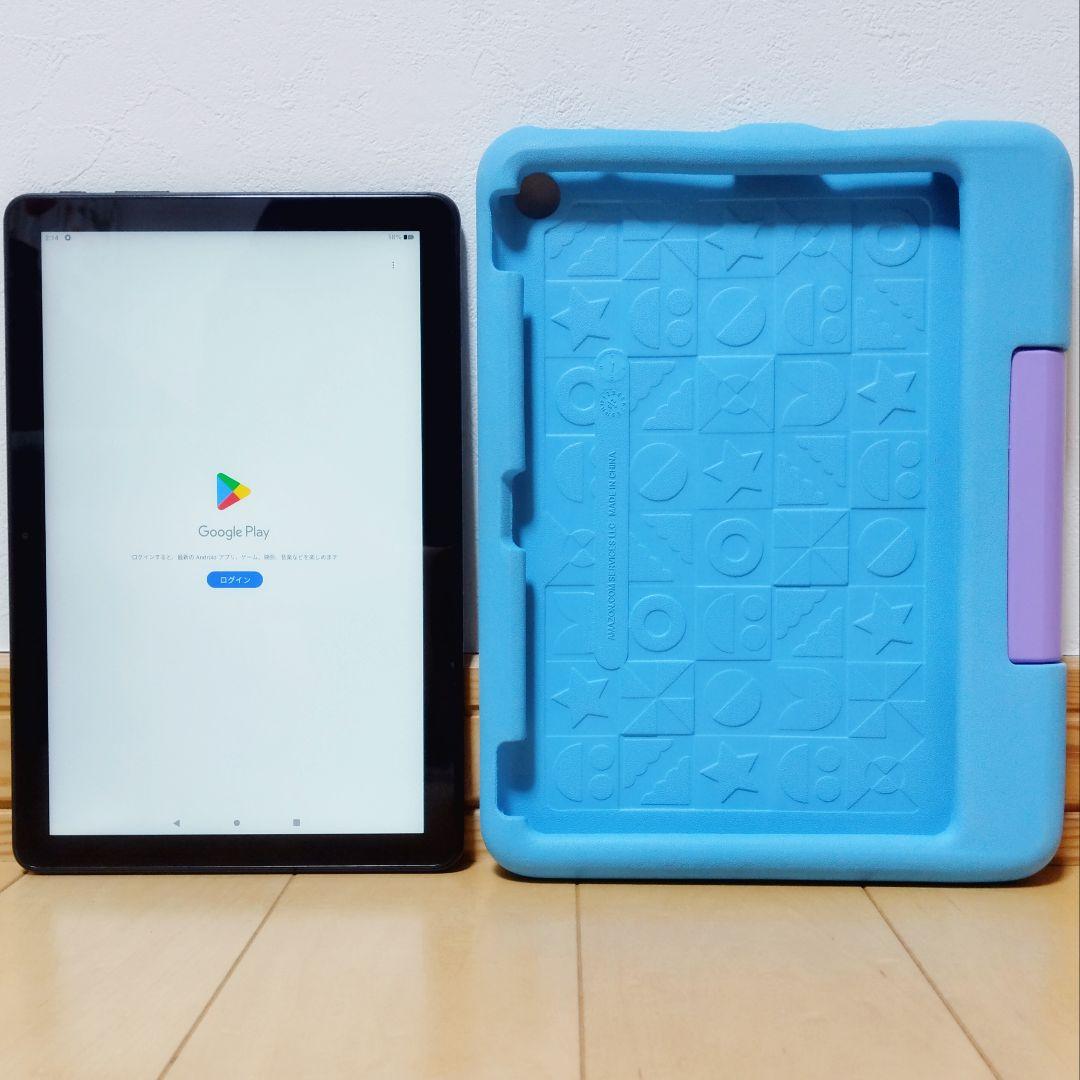 美品 Fire HD 10 キッズモデル 最新第13世代 ブルー