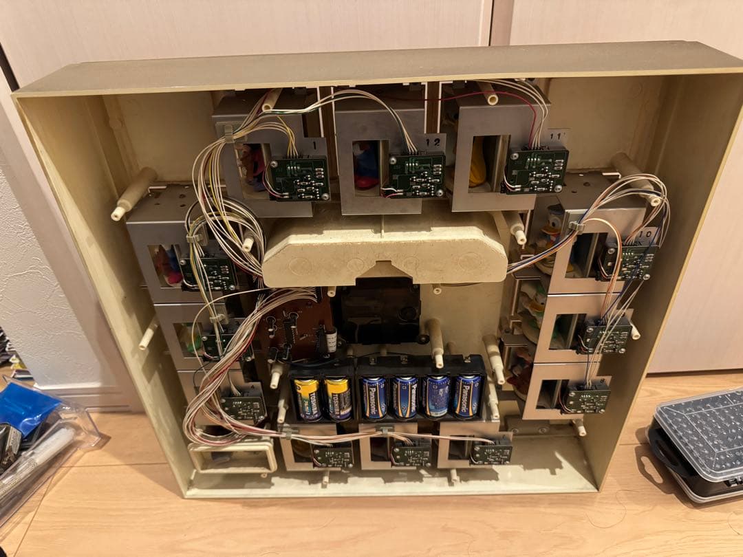 動作確認済 セイコー ディズニータイム ファンタジア からくり時計 FW668B